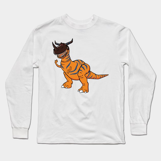 Rexmon Long Sleeve T-Shirt by cabelomaluco